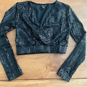 Sparkly top